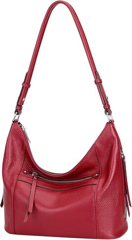 اوفر ايرث شنطة كتف هوبو من الجلد الطبيعي للنساء in Kuwait