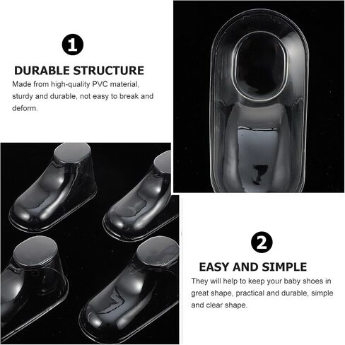 10pcs Child Baby Shoe Rack Baby feet Model Plastic Shoe Rack pad Holder Toddler Shoes Supports Baby Sock Shaper Toddler Shoes Display Holder Baby Foot Model Stereotypes Body Shaper in Saudi Arabia
