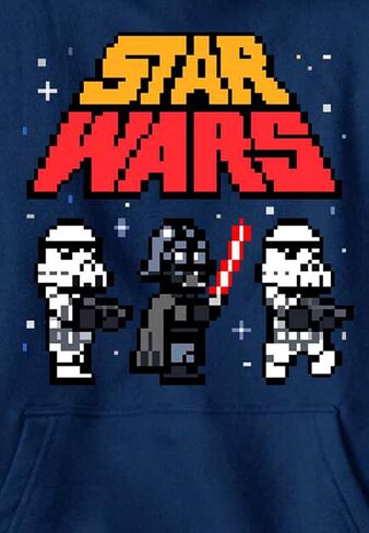 STAR WARS Boys' Imperial Pixel Hoodie in Saudi Arabia