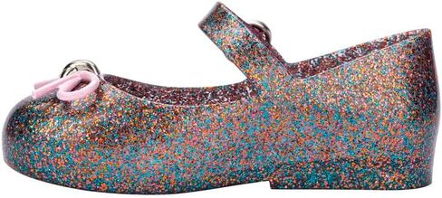 mini melissa Girl's Sweet Love BB (Toddler/Little Kid) Silver Glitter 9 Toddler M in Kuwait