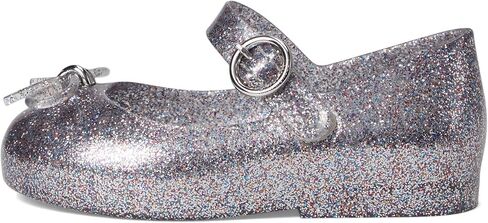 mini melissa Girl's Sweet Love BB (Toddler/Little Kid) Silver Glitter 9 Toddler M in Saudi Arabia