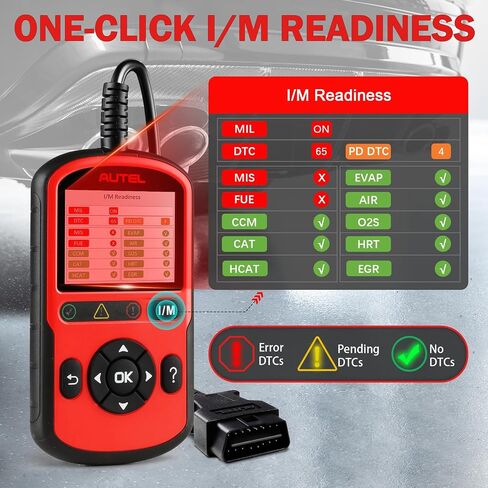 Autel OBD2 Scanner Autolink AL329, Upgrade Version of Autel AL319 & MaxiScan MS309 Car Code Reader, Engine Fault OBDII Diagnostic Tool, Auto VIN, Live Data, DTC Lookup, I/M Readiness Smog Check in Saudi Arabia