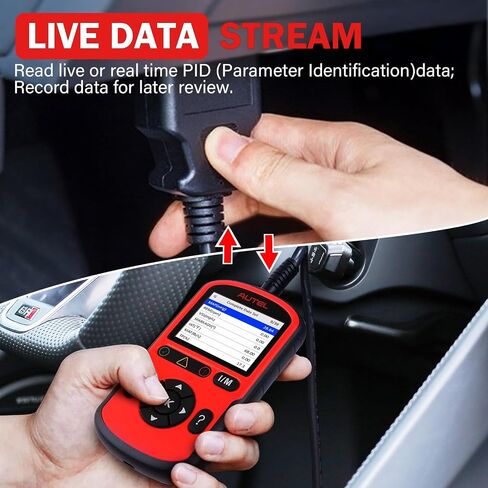 Autel OBD2 Scanner Autolink AL329, Upgrade Version of Autel AL319 & MaxiScan MS309 Car Code Reader, Engine Fault OBDII Diagnostic Tool, Auto VIN, Live Data, DTC Lookup, I/M Readiness Smog Check in Saudi Arabia