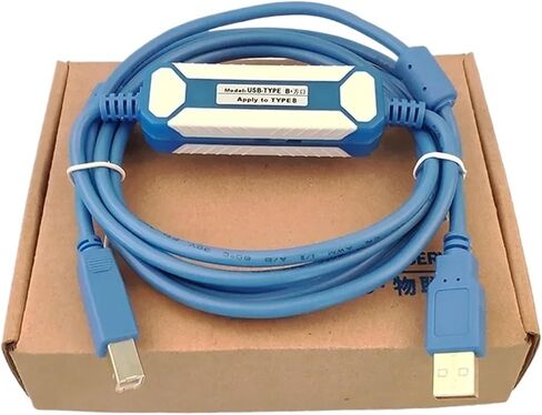 USB-TypeB Cable Adapter for Square Shape Port Device Communication with High Speed Transmit USB typb Download Line(TypeB with Adapter) in Saudi Arabia