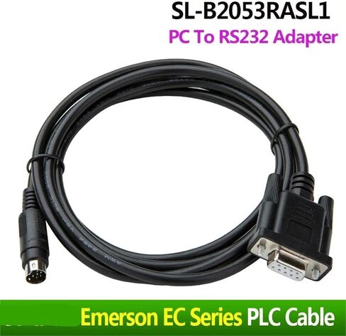SL-B2053RASL1 Suitable for EC Series PLC Programming Cable EC10 EC20 EC10A PC to RS232 Adapter in Saudi Arabia