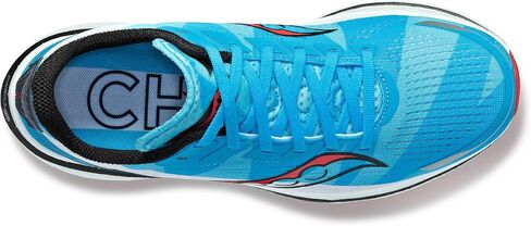 حذاء رياضي رجالي من Saucony Endorphin Speed ​​3، شيكاغو أزرق/أبيض/أحمر، 8 in Saudi Arabia