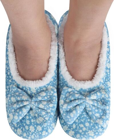 Snoozies Black Dot Modern Ballerina Size Large in Kuwait