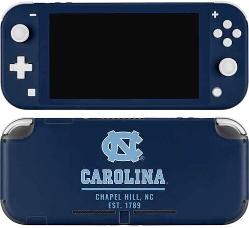 Skinit Decal Gaming Skin Compatible with Nintendo Switch Lite - Officially Licensed University of North Carolina Tar Heels Design in Saudi Arabia