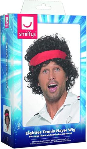 Smiffys Eighties Tennis Player Wig in Saudi Arabia