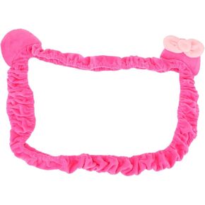 DOITOOL 1Pc Adorable Elastic Monitor Cover with Cat Ear Design Dust Protector for Screens Durable and Decorative Computer Cover for Desks