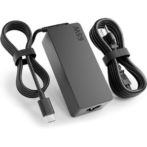 65W USB C AC Power Adapter Charger for NOCO Boost X Series GBX45 GBX55 GBX75 GBX155 Portable Jump Starter Power Supply Cord
