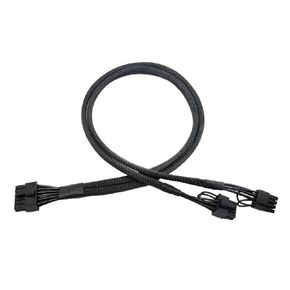 SS-1000XP Modular Power Supply PSU 12Pin to PCIE 8Pin 6+2Pin Graphics Card Adapter Cable