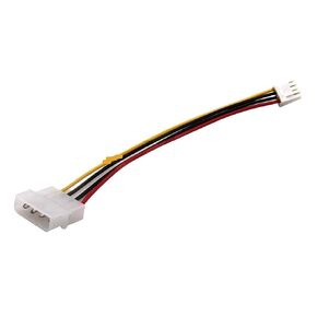 4 Pin IDE Male to 4P ATA Female Power Supply Cable to Floppy Drive Adapter Computer PC Floppy Drive Connector Cord PSU