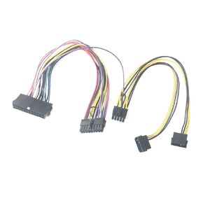 ATX 24P IDE 4P 4pin to 18P 18pin 10P Converter Power PSU Cable Cord for Z800 Workstation Motherboard