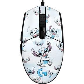 Skinit Decal Other Skin Compatible with G203 Prodigy RGB Wired Gaming Mouse - Officially Licensed Disney Lilo and Stitch Stitch and Angel Design