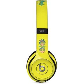Skinit Decal Audio Skin Compatible with Beats Solo 2 Wired - Officially Licensed Warner Bros Rick and Morty Portal Eyes Design