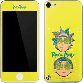 Skinit Decal MP3 Player Skin Compatible with iPod Touch (5th Gen&2012) - Officially Licensed Warner Bros Rick and Morty Portal Eyes Design