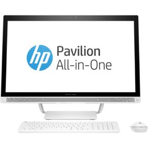 HP Pavilion 27-a100 AIO (2022) | 27" 1920x1080 FHD | Ryzen 5-5500U - 512GB SSD Hard Drive - 8GB RAM | 6 cores @ 4.0 GHz Win 10 Home Black (Renewed)