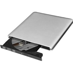 DVD Player Deepfox USB 3.0 خارجي CD-RW/DVD-RW DVD Burner Drive Recorder Drive Mini DV Player