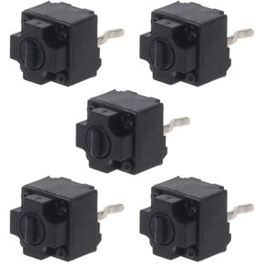 5Pcs Original Mouse Square Button EVQP0E07K Baolei IE4.0 Black Spots 6x6x7.45