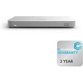 MX64-HW MX64 Cloud Managed Security Appliance (MX64-HW) | 250 Mbps Throughput | 4 Gigabit Ethernet Ports | Security Features | ACE 3 Year Warranty (No License Included)