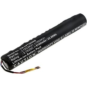 Replacement Battery for Lenov'o L15C2K31,L15D2K31,Yoga Tablet 3,YT3-850F,YT3-850M,6100mAh/3.75V