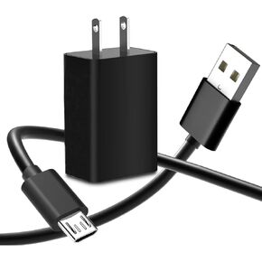 Micro USB Charger for Samsung Galaxy S7/S6 Edge, Note5/4, J3/J3V/J7/J7V/J5, LG Stylo 3 2 G4 K50 K40 K22 K20 10W 5FT Charging Charger Cable Cord