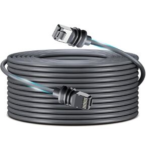 Batige Starlink Gen 3 Cable 30ft ، كبل استبدال Starlink البناء في الهواء الطلق ، كابل Ethernet عالي السرعة للإنترنت القمر الصناعي Starlink