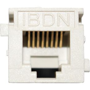 Belden AX101034 Usoc Modular Jack, MDVO Rj45, Almond Finish