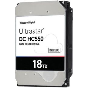 Western Digital Ultrastar DC HC550 18 TB Hard Drive - 3.5" Internal - SAS (12Gb/s SAS)