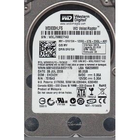WD800HLFS-75G6U0, DCM EHCV2H, Western Digital 80GB SATA 2.5 Hard Drive