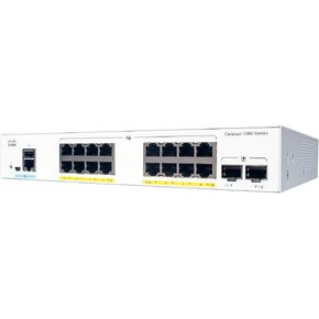 Cisco Business C1000-16P-E-2G-L 16-Port PoE Gigabit Ethernet Switch (Renewed)