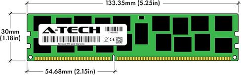 A-Tech 24GB (3x8GB) RAM for Dell PowerEdge R410, R415, R510, R515, R610, R710, R715, R815 Servers | DDR3 1333MHz ECC-RDIMM PC3-10600 2Rx4 1.5V 240-Pin ECC Registered DIMM Server Memory Upgrade Kit in Saudi Arabia