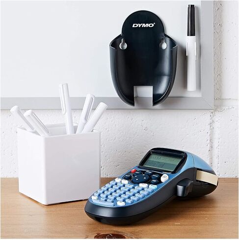 Dymo LetraTag LT-100T Labelmaker | Portable Label Printer with QWERTY Keyboard | Silver | Ideal for The Office or at Home in Saudi Arabia