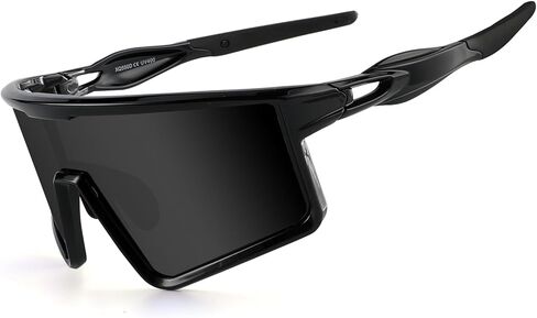 Xiyalai Vipers Sunglasses, Polarized Sports Glasses for Men Women with 3 Interchangeable Lenses, Baseball Cycling Running Fishing Golf in Saudi Arabia
