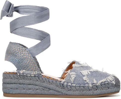 Franco Sarto Women's Britney Ankle Strap Wedge Espadrilles Sandal in Saudi Arabia