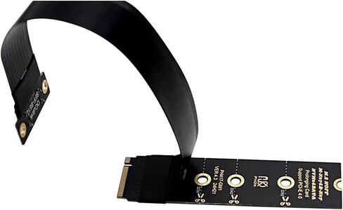 M.2 NVME to Oculink 4i Extension Cable for SSD Graphics Card M2 M Key to SFF-8612 Adapter PCIe 4.0 Gen4 Cable for Desktop(20cm) in Saudi Arabia