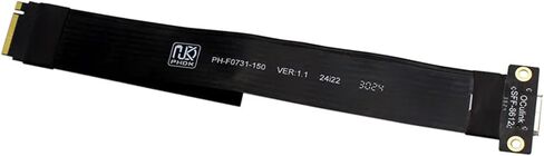 M.2 NVME to Oculink 4i Extension Cable for SSD Graphics Card M2 M Key to SFF-8612 Adapter PCIe 4.0 Gen4 Cable for Desktop(20cm) in Saudi Arabia
