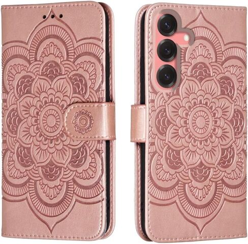 for Samsung Galaxy S25 Plus/Galaxy S24 Plus Case Wallet with Card Holder Kickstand Magnetic Soft Leather Flip Fold Case for Samsung S25+ Plus Cover (Purple) in Saudi Arabia