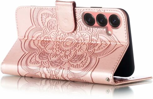 for Samsung Galaxy S25 Plus/Galaxy S24 Plus Case Wallet with Card Holder Kickstand Magnetic Soft Leather Flip Fold Case for Samsung S25+ Plus Cover (Purple) in Saudi Arabia