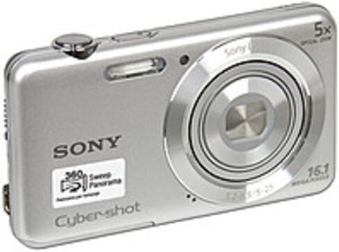 كاميرا رقمية سوني DSC-W710 بدقة 16 ميجابكسل مع شاشة LCD مقاس 2.7 بوصة (فضي) (الطراز القديم) (متجددة) in Kuwait