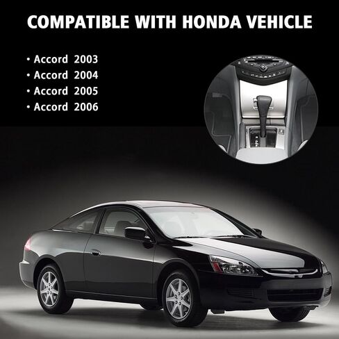 ZONFANT Gear Shift Knob Handle, Automatic Shifter Knob Lever Compatible with 2003-2006 Honda Accord, Replace#54130-SDA-A51 54130-SDA-A84ZB in Saudi Arabia