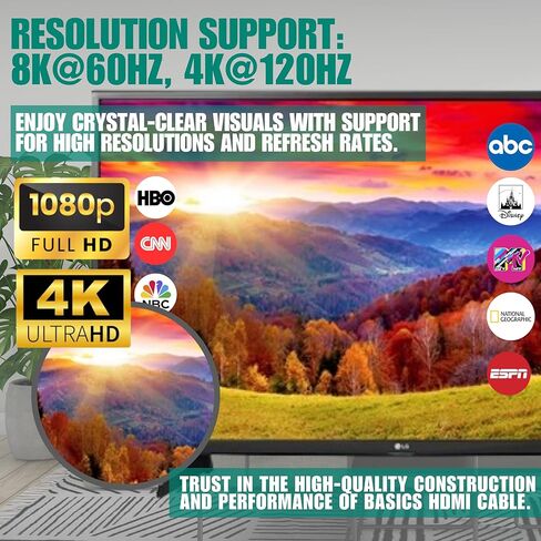 PHILCO HDMI Splitter 1 in 2 Out، 4K 1080P 3D مرآة شاشة مزدوجة، مضخم صوت محمول مع كابل HDMI بطول 4 أقدام - HDMI Splitter 1x2 لمشاهدة غامرة in Kuwait