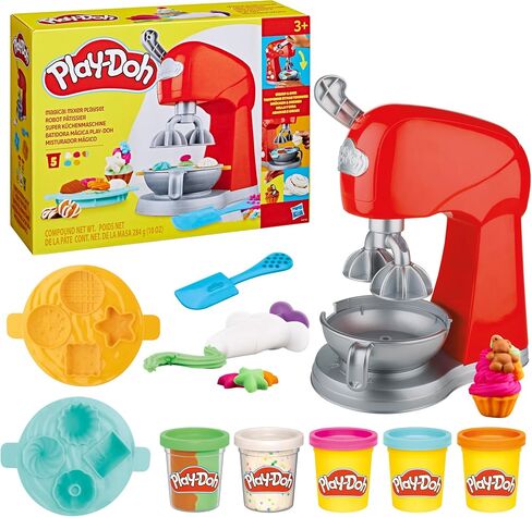 Play-Doh Kitchen Creations Magical Mixer Playset, Toy Mixer with Play Kitchen Accessories, Arts and Crafts for Kids 3 Years and Up in Saudi Arabia