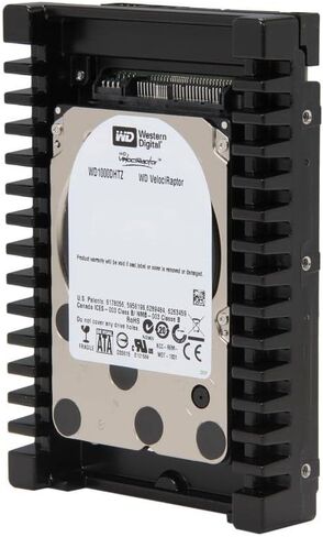 WD VelociRaptor 500 GB Workstation Hard Drive: 3.5 Inch, 10000 RPM, SATA III, 64 MB Cache - WD5000HHTZ in Kuwait