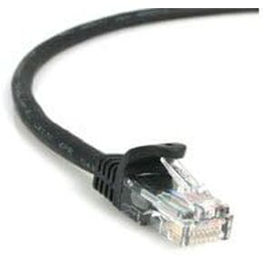 15 ft Black Snagless Category 5e- 350 MHz- UTP Patch Cable