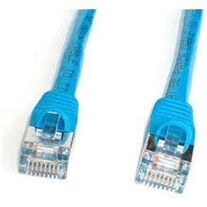3 ft Blue Shielded- Snagless- Category 5e- 350 MHz- STP Patch Cable