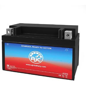 AJC Battery Compatible with Kymco Super 8 50 2T 50CC Motorcycle Battery (2011-2014)