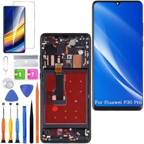 استبدال الشاشة لأجهزة إصلاح Huawei P30 Pro TFT ، VOG-L29 VOG-L09 LCD Touch Panel Displizer Assembly.