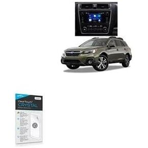 Poxwave Screen Protector متوافق مع Subaru 2018 Outback Display (8 in) - Cleartouch Crystal (2 pack) ، HD Film Skin - Shields from Scrownes